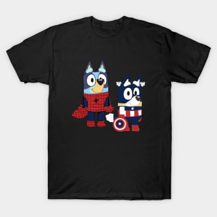 cosplay bluey hero T-Shirt